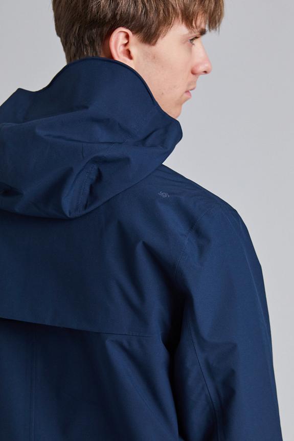 Blæst Helleren Coat Dark Navy-5